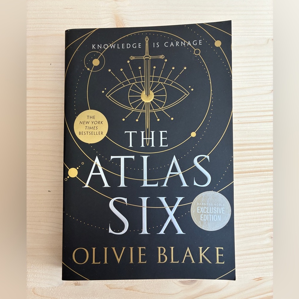 The Atlas Six Hardcover Book, New